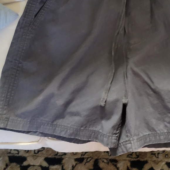 Gray Drawstring Swim Trunks - Picture 7 of 7